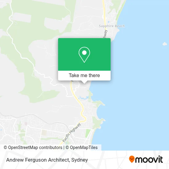 Mapa Andrew Ferguson Architect