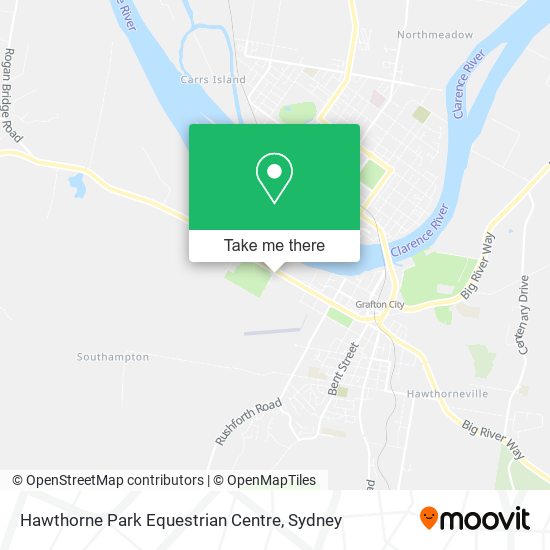 Hawthorne Park Equestrian Centre map