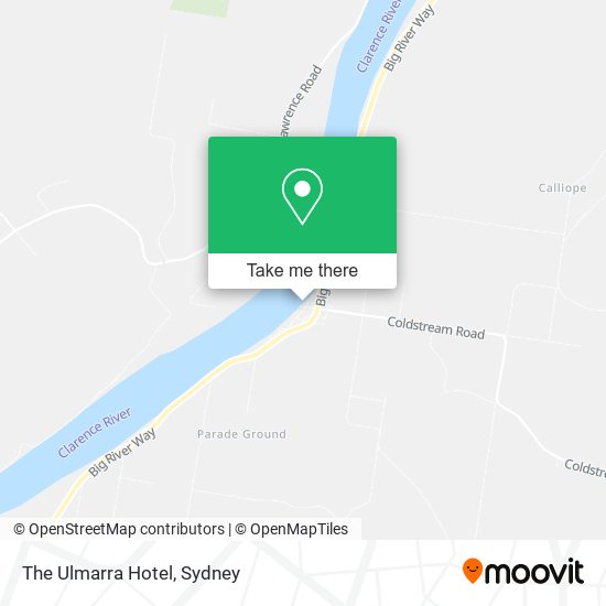 The Ulmarra Hotel map