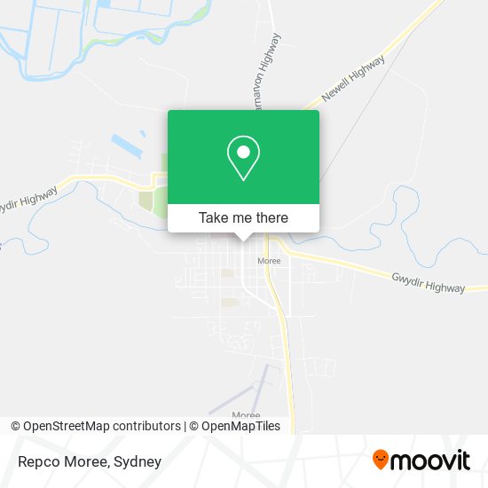 Repco Moree map