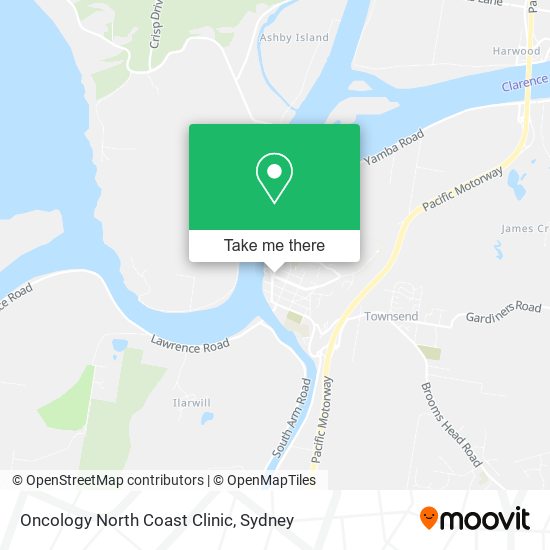 Oncology North Coast Clinic map