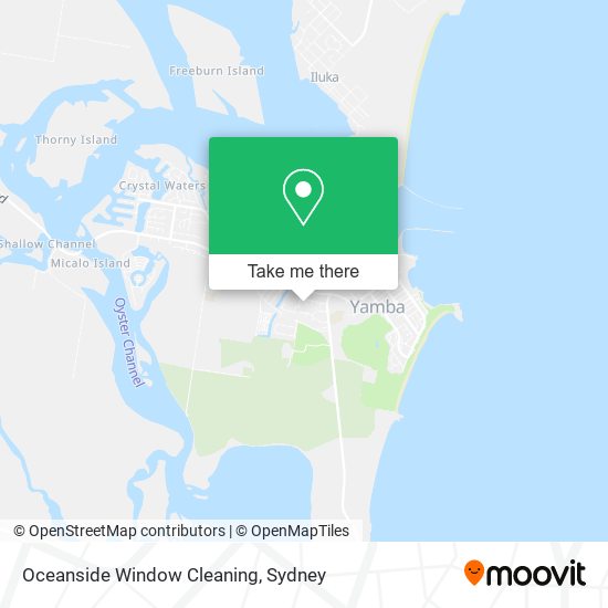 Oceanside Window Cleaning map