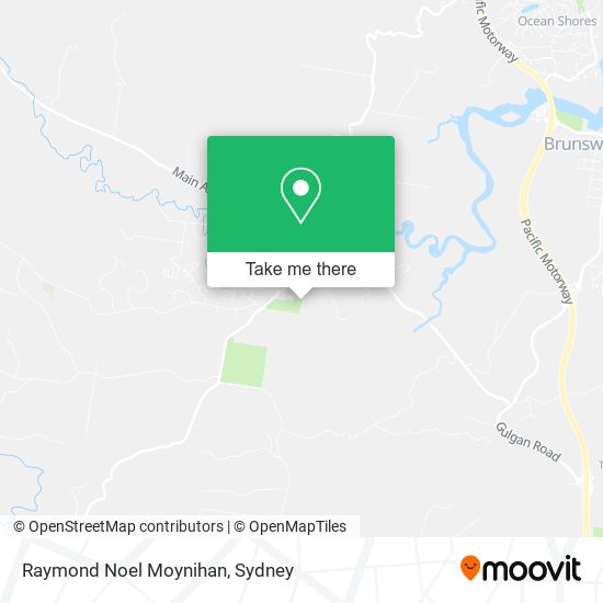Raymond Noel Moynihan map