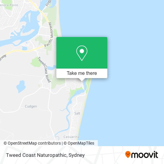 Mapa Tweed Coast Naturopathic