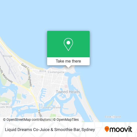 Liquid Dreams Co-Juice & Smoothie Bar map