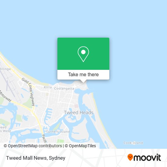 Tweed Mall News map