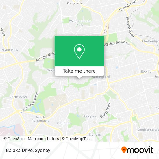 Balaka Drive map