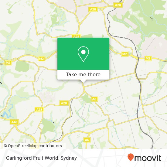 Carlingford Fruit World map