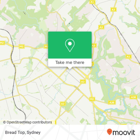 Bread Top map