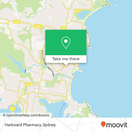 Harboard Pharmacy map