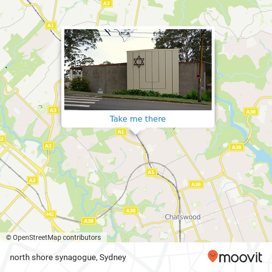 Mapa north shore synagogue