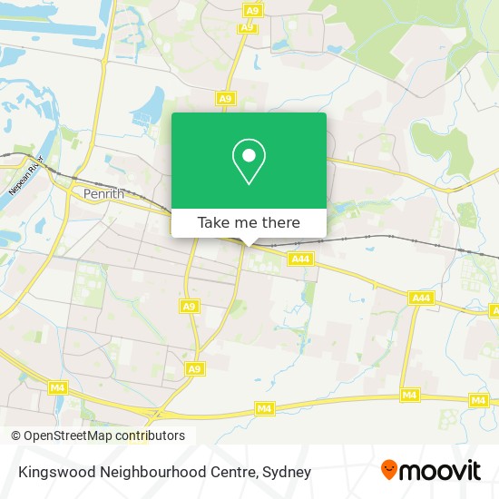 Kingswood Neighbourhood Centre map