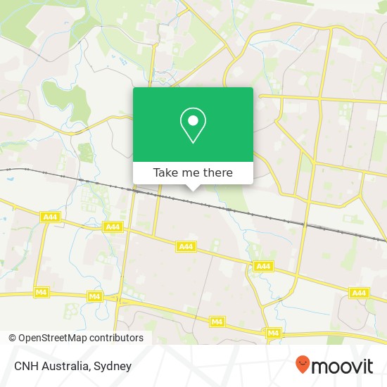 Mapa CNH Australia