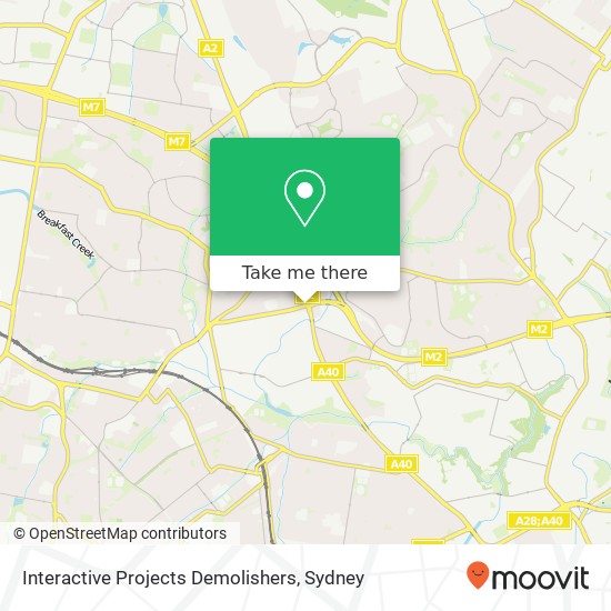 Mapa Interactive Projects Demolishers