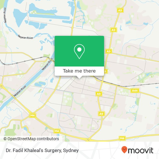 Dr. Fadil Khaleal's Surgery map