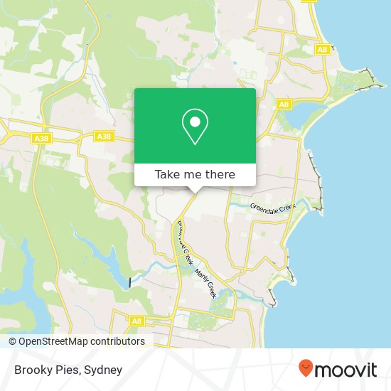 Brooky Pies map