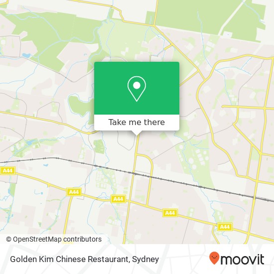 Golden Kim Chinese Restaurant map