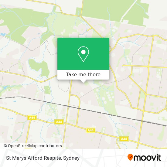 St Marys Afford Respite map