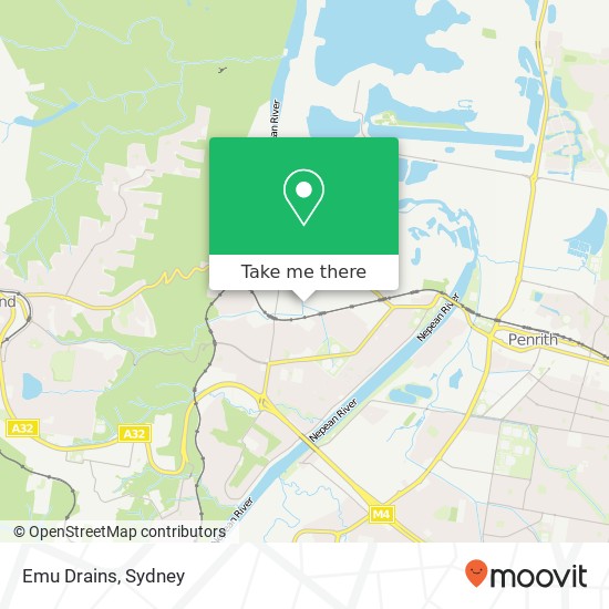 Emu Drains map
