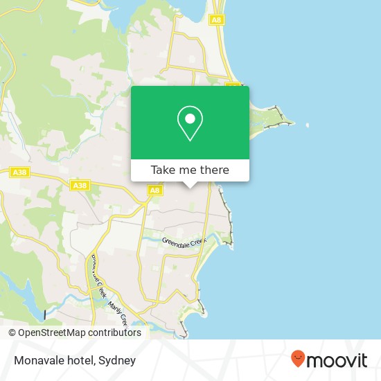 Monavale hotel map