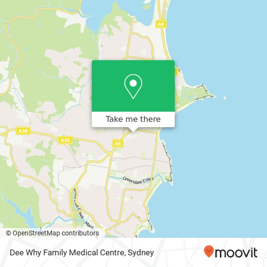 Dee Why Family Medical Centre map