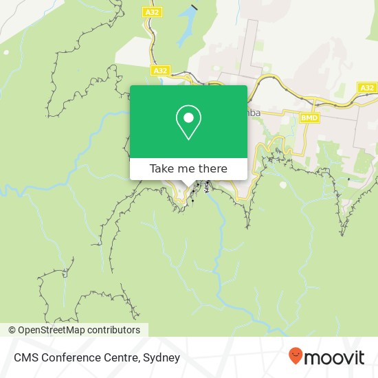 CMS Conference Centre map