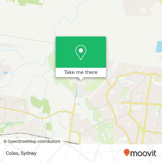 Coles map