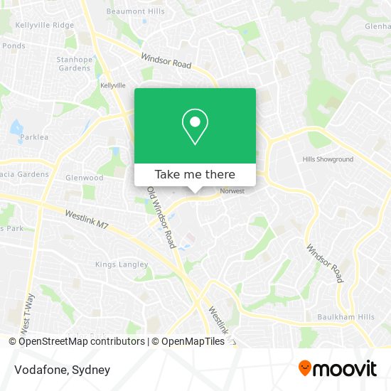 Vodafone map