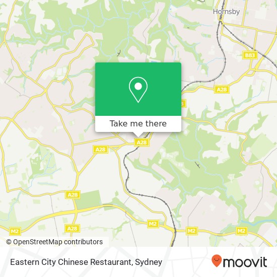 Eastern City Chinese Restaurant map