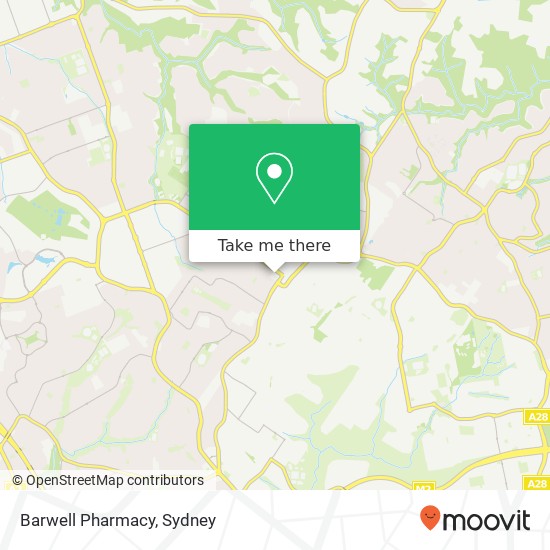 Barwell Pharmacy map