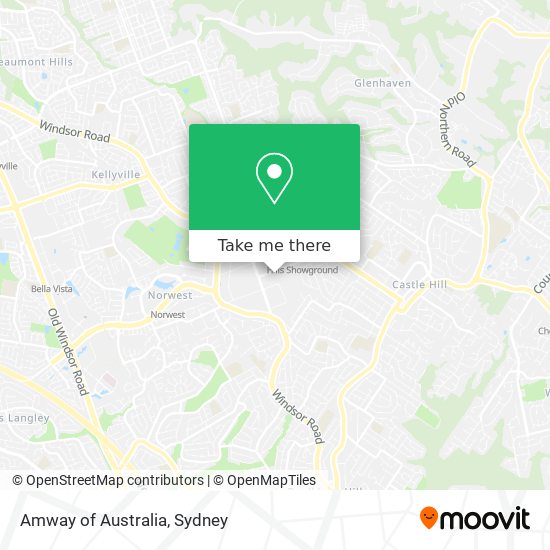 Mapa Amway of Australia