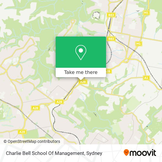 Charlie Bell School Of Management map