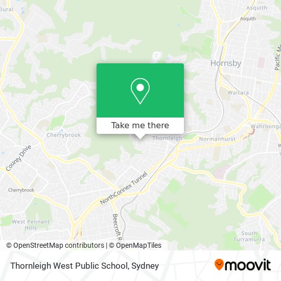 Thornleigh West Public School map