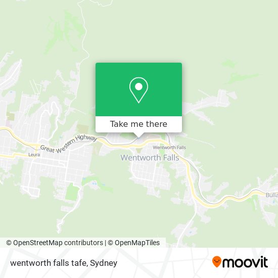 wentworth falls tafe map