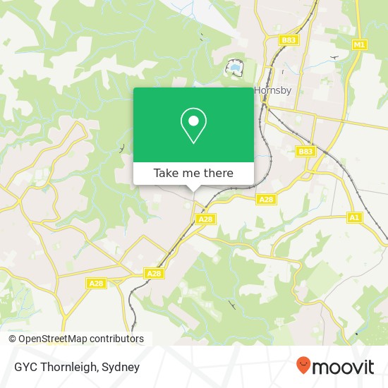 GYC Thornleigh map