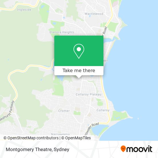 Montgomery Theatre map