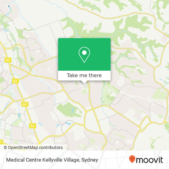 Mapa Medical Centre Kellyville Village