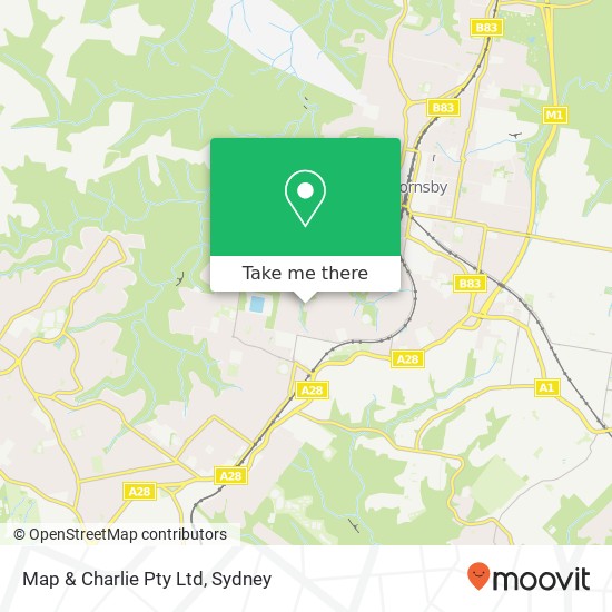 Map & Charlie Pty Ltd map