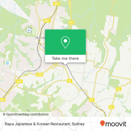 Rapa Japanese & Korean Restaurant map