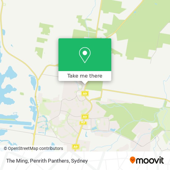 The Ming, Penrith Panthers map