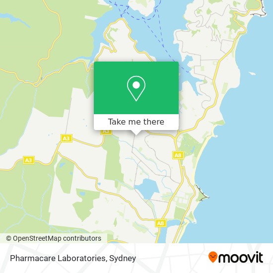 Pharmacare Laboratories map