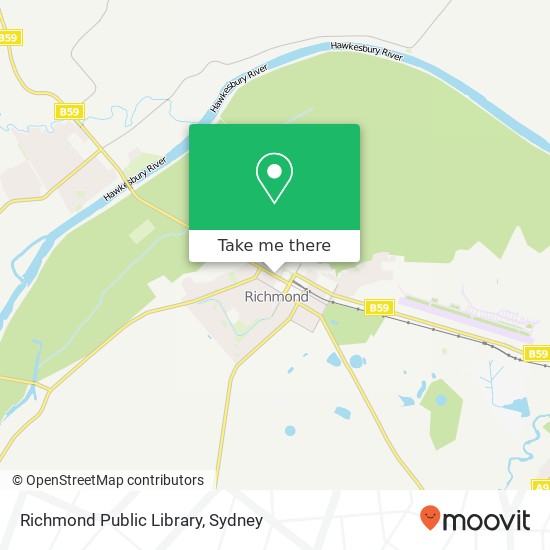 Richmond Public Library map