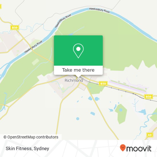 Skin Fitness map