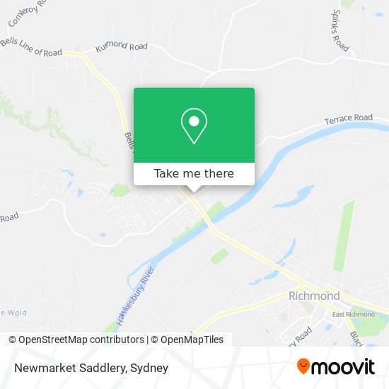 Newmarket Saddlery map