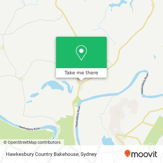 Mapa Hawkesbury Country Bakehouse