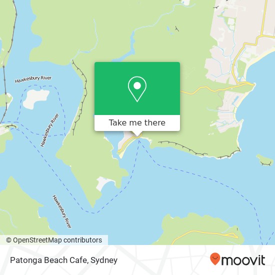 Mapa Patonga Beach Cafe