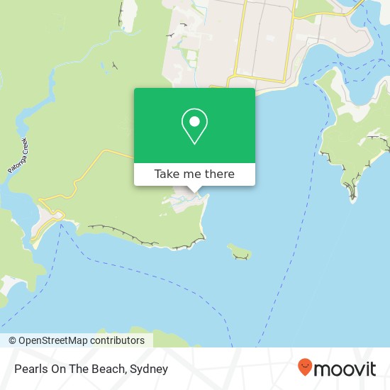 Pearls On The Beach map