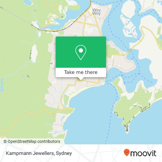 Kampmann Jewellers map