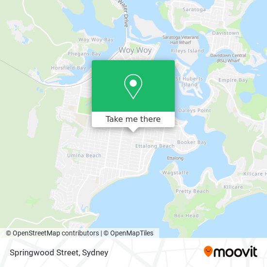 Springwood Street map