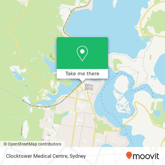 Clocktower Medical Centre map